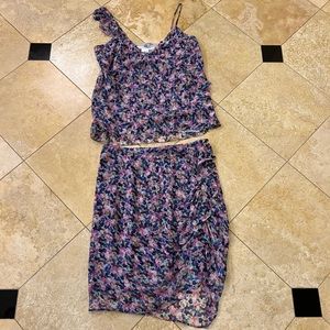 Veronica Beard two piece skirt and top size 4